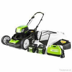 GreenWorks GLM801600 80-Volt 21-Inch 3-in-1 Cordless Lawn Mower Kit - 2500402, Walk Behind Lawn Mower - Trademart.pk