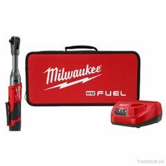 Milwaukee 2560-21 M12 FUEL 12V 3/8 Inch Extended Reach Ratchet 2.0AH Kit, Power Ratchets - Trademart.pk