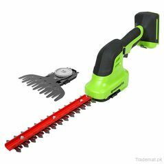 Greenworks 1600302 24V Cordless Lithium-Ion Shear Shrubber - Bare Tool, Hedge Trimmers - Trademart.pk
