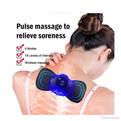 Portable Electric Neck Massager, Body Massager - Trademart.pk