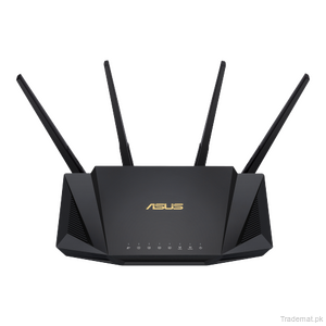 Asus RT-AX58U AX3000 Dual Band WiFi Router, Indoor Access Point - Trademart.pk