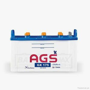 AGS GX-175 Lead Acid Unsealed Car Battery, Lead-acid Battery - Trademart.pk
