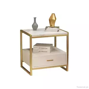 Modern Light Luxury Bedside Cabinet Mini Shelf Multifunctional Nordic Bedroom Bedside Cabinet, Bedside Tables - Trademart.pk