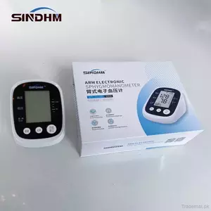 Medical Electronic Sphygmomanometer Arm Type Life Care Blood Pressure Monitor, BP Monitor - Sphygmomanometer - Trademart.pk