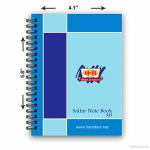 Spiral Notebook A6, Spiral Notebook - Trademart.pk
