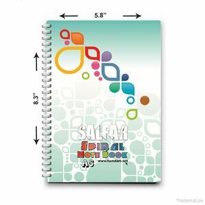 Spiral Notebook A5, Spiral Notebook - Trademart.pk
