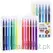 12pcs M&G Soft Brush Tip Water Color Marker, Highlighter Marker - Trademart.pk