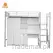 Assembly School or Dormitory Metal Steel Bunk Bed, School Furniture with Storage Box., Bunk Bed - Trademart.pk