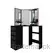 Modern Small Wooden Bedroom Corner Vanity Table with Drawers, Dresser - Dressing Table - Trademart.pk