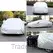 Waterproof UV Protection Windproof Rain Dust Scratch Snow Car Cover Fit Sedan Large, Car Top Cover - Trademart.pk