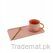 "Love" Mug With Serving Dish And Spoon - Pink, Mugs - Trademart.pk