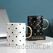 White Coffee/Tea Mug With Dots, Mugs - Trademart.pk
