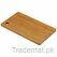 Bamboo Rectangular Chopping Board with Handle, Chopping Board - Trademart.pk