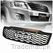 Toyota Hilux Vigo 2008 to 2015 Front Grill Mat Black Mesh with Lights, Front Bumper Grills - Trademart.pk
