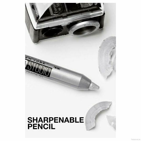 TattooStudio Sharpenable Gel Pencil Longwear Eyeliner Makeup, Eyeliner - Trademart.pk