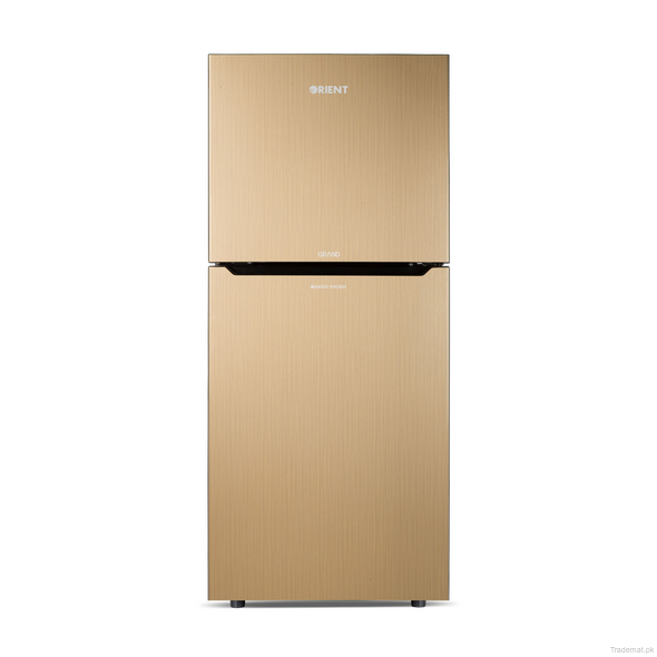 Grand VCM 265 Ltr Hairline Golden Refrigerator, Refrigerators - Trademart.pk