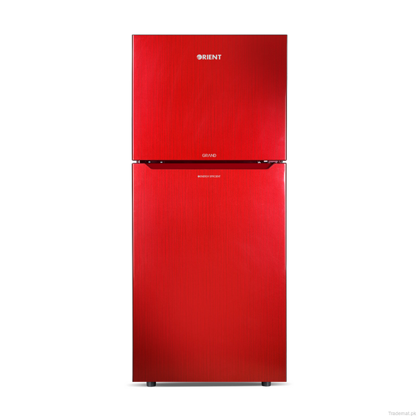 Grand VCM 285 Ltr Hairline Red Refrigerator, Refrigerators - Trademart.pk