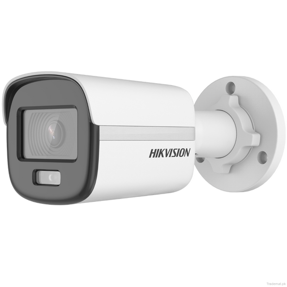 Hikvision DS-2CD1027G0-L(4mm)(O-STD)2 MP ColorVu Fixed Bullet Network Camera, IP Network Cameras - Trademart.pk
