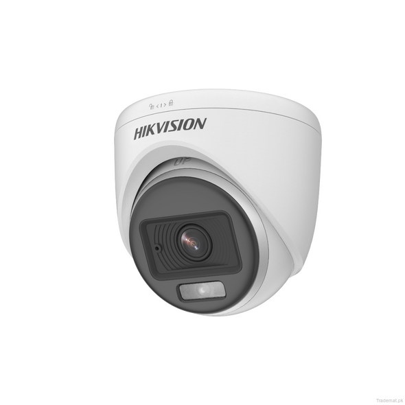 Hikvision DS-2CE70KF0T-PFS(2.8mm)3k colourvu indoor audio fixed turret camera 20meter Camera, IP Network Cameras - Trademart.pk