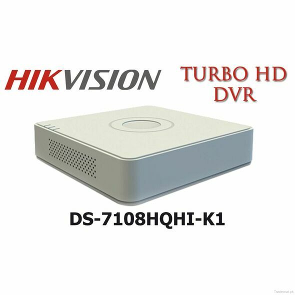 Hikvision DVR Ds-7108hqhi-k1 (Dvr 1080p = 2 mp Also 4 mp supported), DVR - Trademart.pk