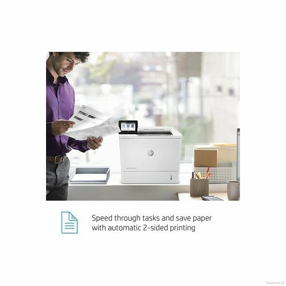 HP LaserJet Enterprise M611dn Monochrome Duplex Printer (7PS84A), Printer Consumables - Trademart.pk