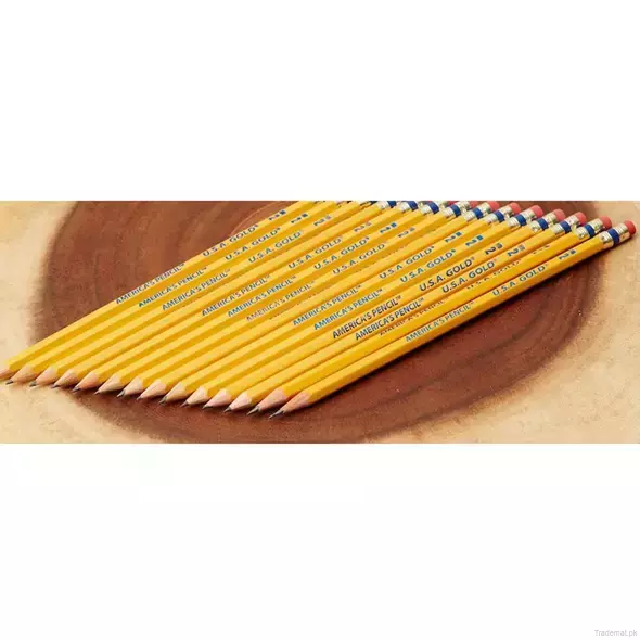 Gold Premium Cedar No. 2Hb Pencils Pack Of 12Pcs, Pencils - Trademart.pk