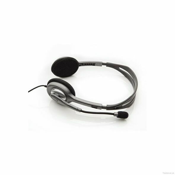 Logitech H110 Stereo Headset - 981-000459, Headphones - Trademart.pk