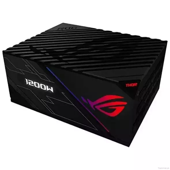 ASUS ROG Thor 1200 Certified 1200W Fully-Modular RGB Power Supply with LiveDash Oled Panel, DC - DC Power Supply - Trademart.pk