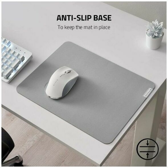 Razer Pro Glide: Thick, High-Density Foam – Non-Slip Base – Textured Micro-Weave Cloth Surface – Medium, Gaming Mouse Pads - Trademart.pk