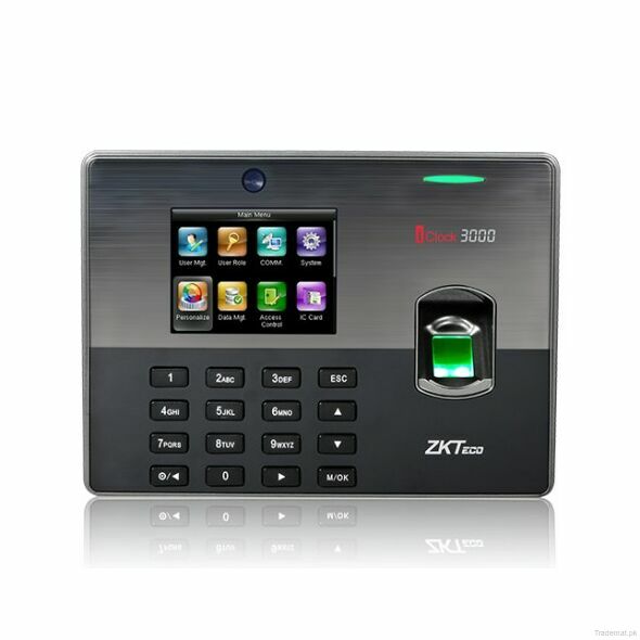 ZKTeco iCLock 3000 Biometric Machine, Biometric - Trademart.pk