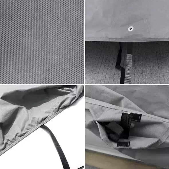 Car Cover Outdoor SUV Car Cover Universal Full Car Covers for Automobiles All Weather Waterproof UV Protection Fit Size to 206 Inch, Car Top Cover - Trademart.pk