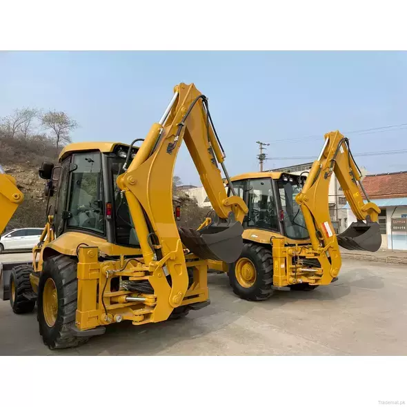Backhoe Loader Asg388 Mini Tractor with Front End Loader and Backhoe, Backhoe Loader - Trademart.pk