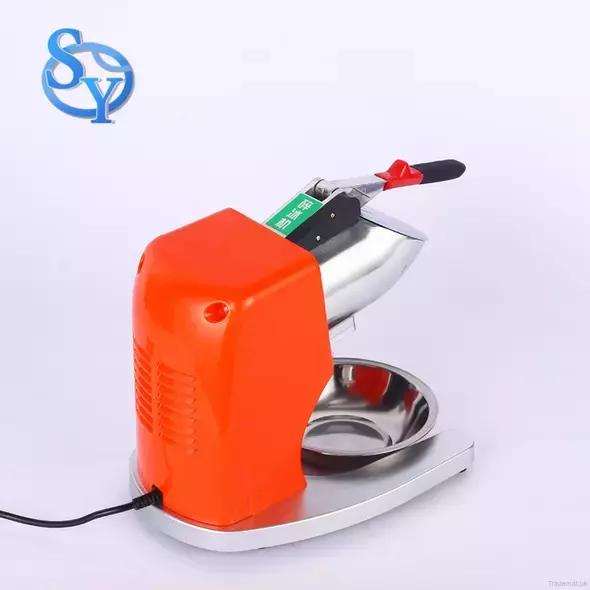 Electric Ice Shaver Machine Shaved Ice Snow Cones Snow Flakes Maker Crusher, Ice Crusher - Shaver - Trademart.pk
