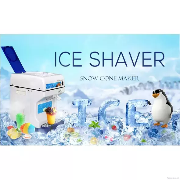 110V 220V Machine Shaved Ice Electric Snow Cone Ice Crusher, Ice Crusher - Shaver - Trademart.pk