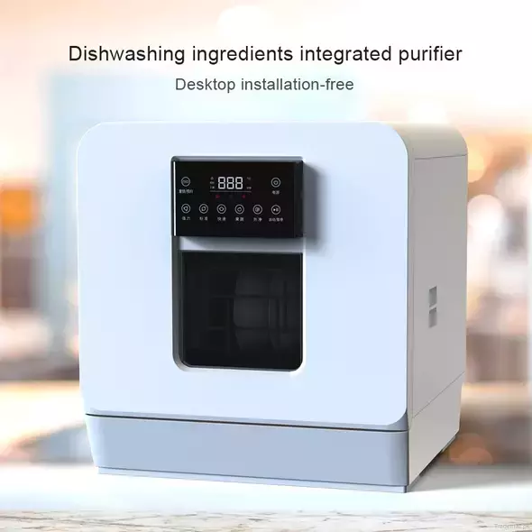 5 Liter Water Consumption Dishwasher Small 4-Place Settings Automatic Dishwasher, Dishwasher - Trademart.pk