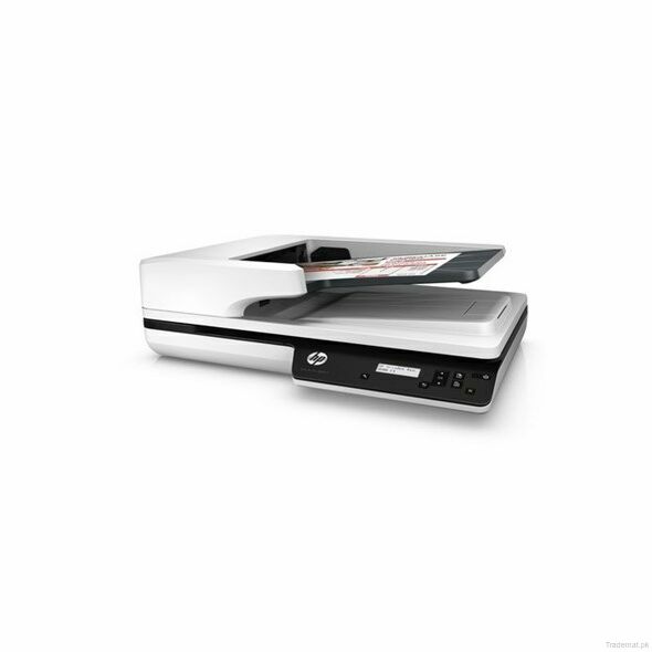 HP 2500 f1 Scanjet scanner Flatbed with ADF, Scanners - Trademart.pk
