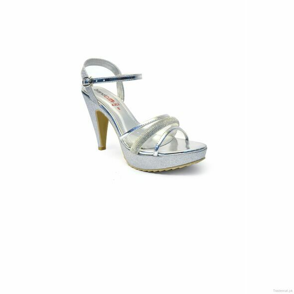 Women Silver Party Wear Pretty82, Heels - Trademart.pk