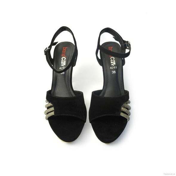 Women Black Party Wear Pretty81, Heels - Trademart.pk