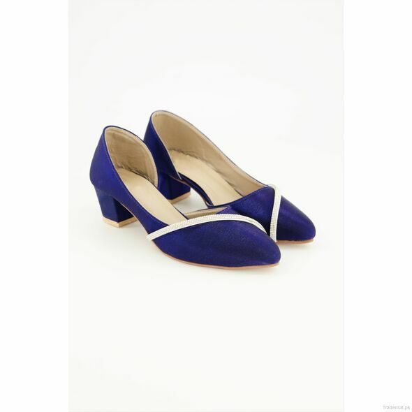 Milli Women Blue Stylish Heels, Heels - Trademart.pk