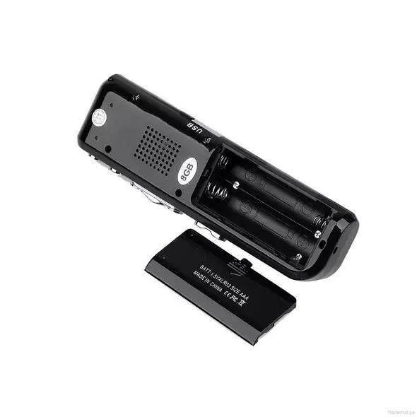 Micro Hidden Voice Recorder Hidden in The LED Flashlight, Voice Sensor to Switch It on Auto 8g (avp016q5), Voice Recorder - Trademart.pk