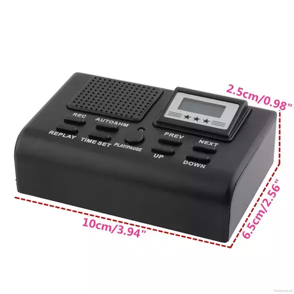 Brand New Telephone Voice Recorder with High Quality LCD Didsplay (avp031jd), Voice Recorder - Trademart.pk