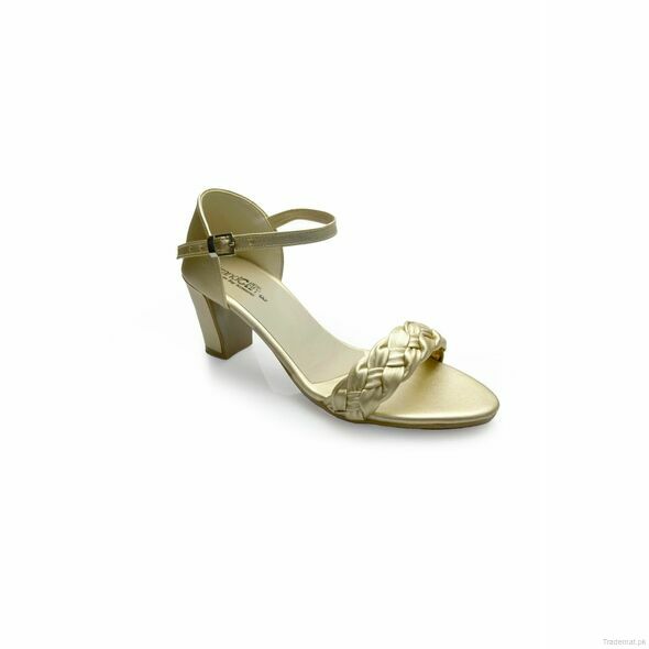 Women Golden Partywear T909, Party Shoes - Trademart.pk