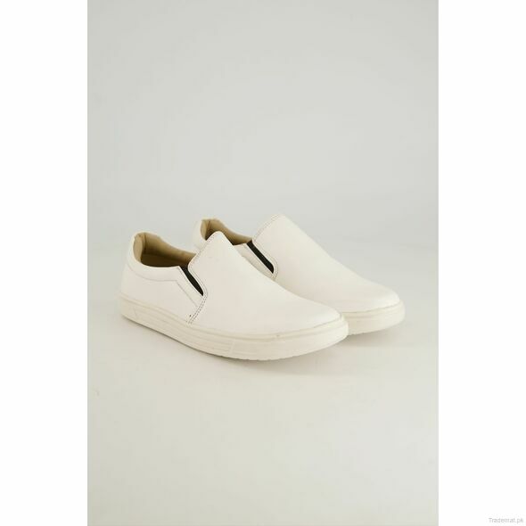 Miles Women White Solid Slip-On Sneakers, Sneakers - Trademart.pk