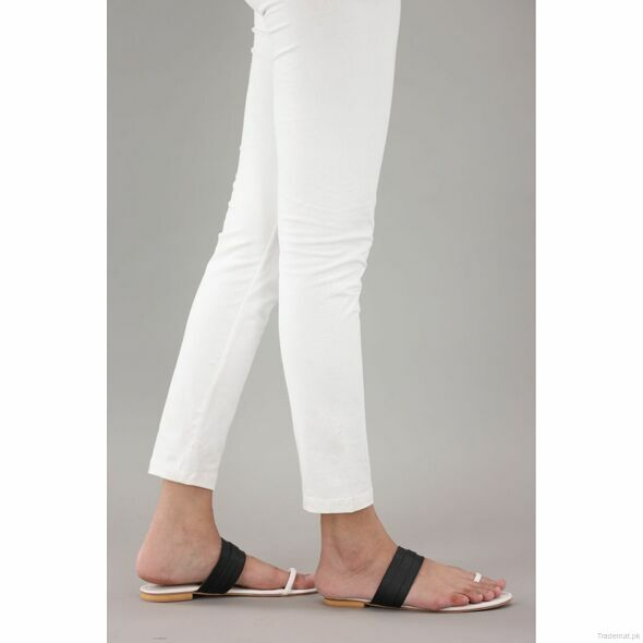 East Line Women White Tight, Women Trousers - Trademart.pk