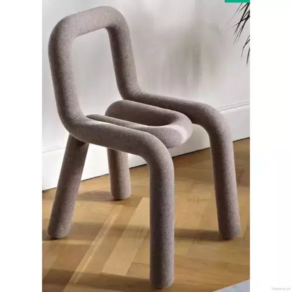 Replica North European Style Scandinavian Designer Velvet Fabric Bold Chair, Dining Chairs - Trademart.pk