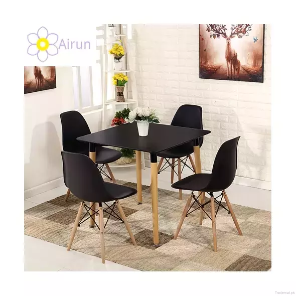 High Quality Top MDF Square Dining Table Kitchen Furniture Modern Wood Dining Table, Dining Tables - Trademart.pk
