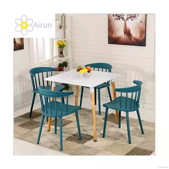 Simple Style MDF Outdoor Modern Wooden Dining Table, Dining Tables - Trademart.pk