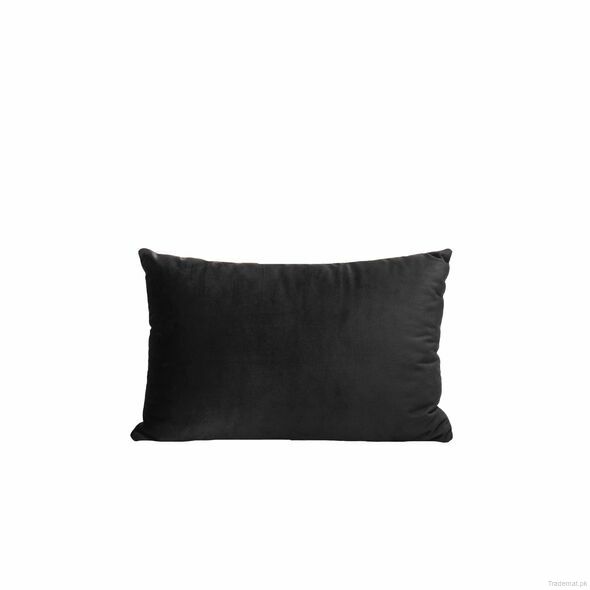 Black Velvet Cushion, Cushions - Trademart.pk