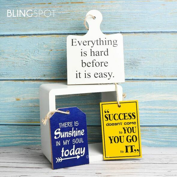 Everything Is Hard Before It is Easy - Wall Hanging, Wall Hangings - Trademart.pk
