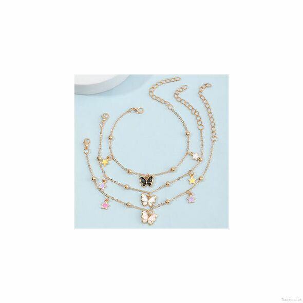 Butterfly Charm - Bracelet, Bracelets - Trademart.pk